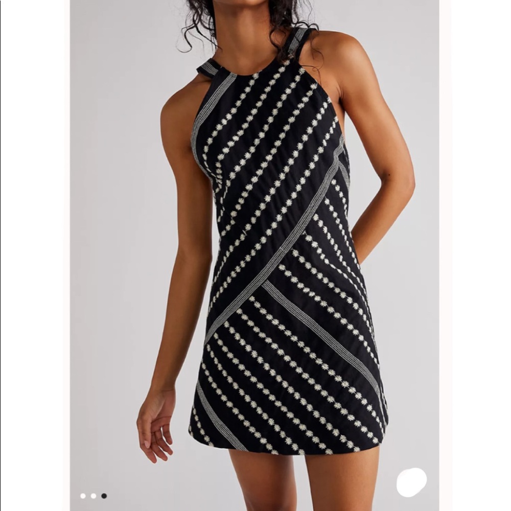 Free People Juni Mini Dress Black